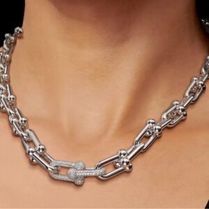 Elegant Silver Chain Necklace